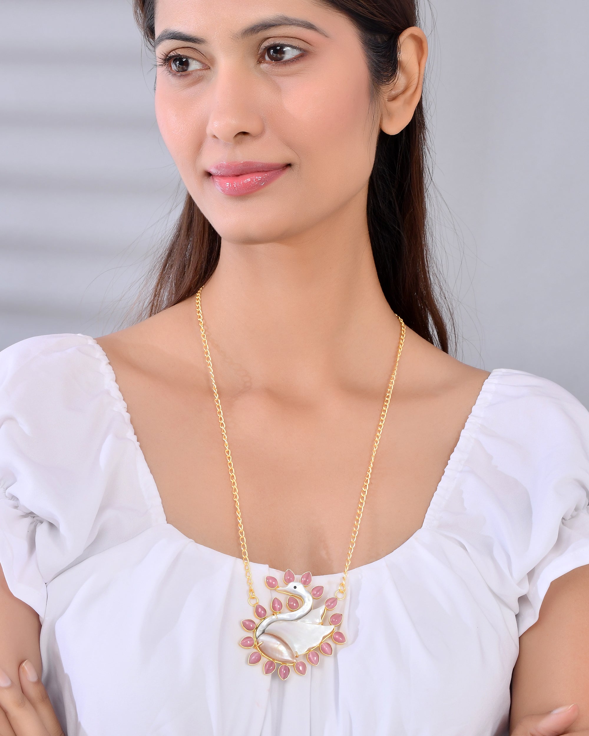 SWAN IN THE WATER PENDANT